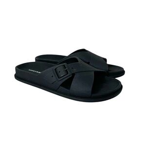 Lucky Brand Roseleen Slide Sandal Black 10